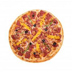 پیتزا بیکن پیاز